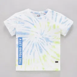 Ed-a-Mamma Boys Tie & Dye Dyed Cotton T-shirt-56
