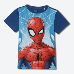YK Marvel Boys Spider-Man Printed Round Neck Short Sleeves Regular T-shirt-image-86
