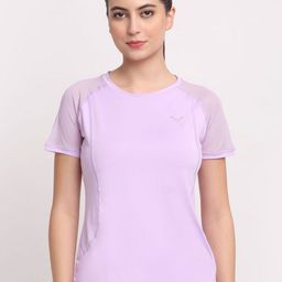 Invincible Women Drop-Shoulder Sleeves Raw Edge T-shirt-image-84