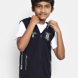 V-Mart Boys Typography Printed Regular Fit Cotton T-shirt-image-50