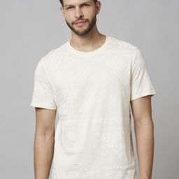 Celio Solid Round Neck Cotton T-shirt-picture-32