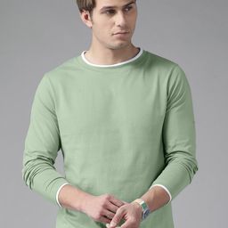 The Dry State Round Neck Long Sleeves Cotton T-shirt-image-82