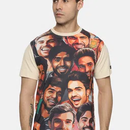ABLING Printed Sublimation Round Neck T-shirt-image-64