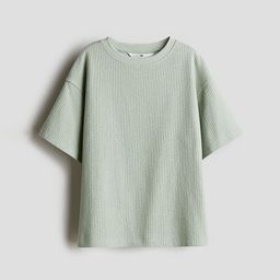H&M Boys Textured-Knit T-shirt-image-22