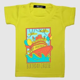 RISH Boys Yellow Printed Oversized T-shirt-image-58