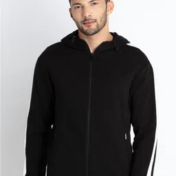 Status Quo Cotton Hooded Front-Open Sweatshirt-picture-52