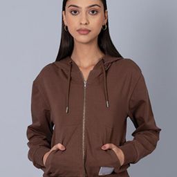Muvazo Hooded Front-Open Sweatshirt-image-29