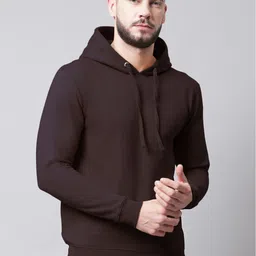 Friskers Men Brown Hooded Sweatshirt-picture-17