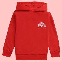 BAESD Girls Graphic Printed Hooded Fleece Pullover-picture-41