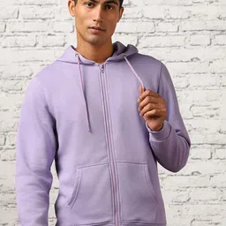 NOBERO Men Zipper Hooded Sweatshirt-picture-14