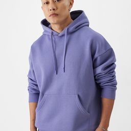The Souled Store Lavender Hooded Long Sleeves Pullover-60