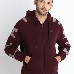 Status Quo Typography Printed Hooded Sweatshirt-picture-28