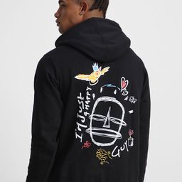 VEIRDO Men Printed Hooded Sweatshirt-image-54