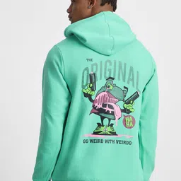 VEIRDO Men Printed Hooded Sweatshirt-picture-29