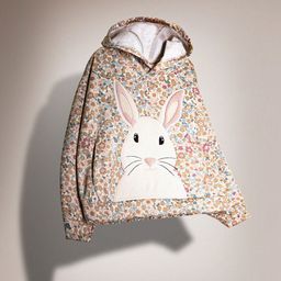 Cherry Crumble Girls Printed Hooded Sweatshirt-picture-34