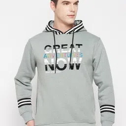 Duke Men Typography Printed Hooded Pullover Sweatshirt-image-28