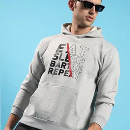 Campus Sutra Typography Printed Hooded Cotton Pullover-picture-19