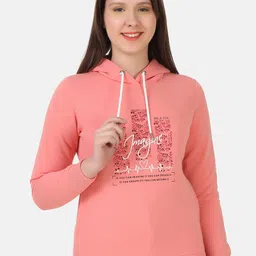 FLOSBERRY Printed Hooded Cotton Sweatshirt-picture-36