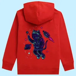 NUSYL Kids Graphic Printed Hooded Pullover Sweatshirt-picture-11