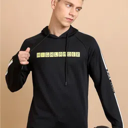 HIGHLANDER Typography Printed Hooded Pullover-picture-34