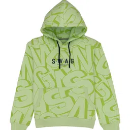 Status Quo Boys Typography Printed Hooded Cotton Pullover-image-76