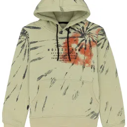 Status Quo Boys Typography Printed Hooded Cotton Pullover-image-83