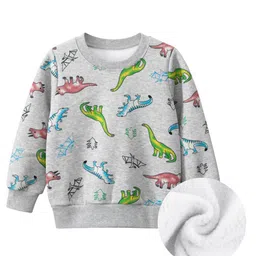 StyleCast Boys Grey Graphic Printed Pullover Sweatshirt-picture-15