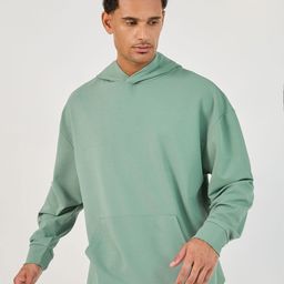 Styli Men Rib Textured Oversized Fit Hoodie-picture-39