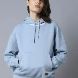 High Star Hooded Long Sleeve Pullover Sweatshirt-picture-58