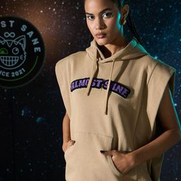 ALMOST SANE Unisex Hooded Sweatshirt-image-50