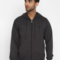 Turtle Men Charcoal Hooded Sweatshirt-image-27
