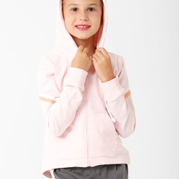 KATE & OSCAR Girls Pink Hooded Sweatshirt-image-70