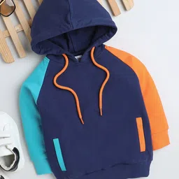 BUMZEE Infant Boys Hooded Cotton Pullover-picture-18