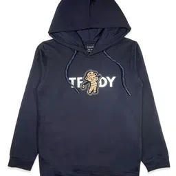 CAVIO Boys Printed Hooded Long Sleeves Pullover Cotton Sweatshirt-41