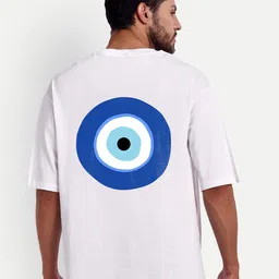 Bloopers Store Graphic Printed Cotton Oversized Fit T-shirt-image-61