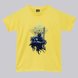 RISH Kids Graphic Printed Round Neck Dry Fit T-shirt-image-94