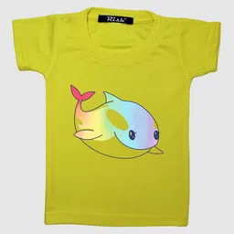 RISH Boys Yellow Printed Oversized T-shirt-image-69