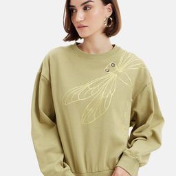 Kazo Graphic Printed Cotton Pullover Sweatshirt-image-63