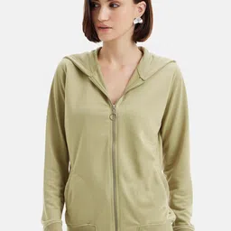 Kazo Hooded Front-Open Sweatshirt-image-91