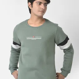 Crimsoune Club Boys Typography Printed Sweatshirt-image-14