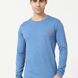 Masculino Latino Plus Round Neck Cotton T-shirt-image-52