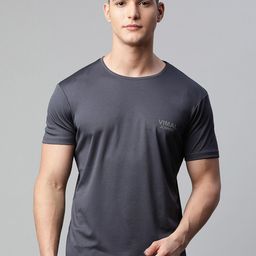 VIMAL JONNEY Men Grey T-shirt-image-94