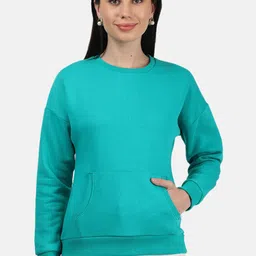 Monte Carlo Women Green Sweatshirt-image-82