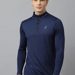 ATICX Men High Neck Pockets Compression T-shirt-image-99