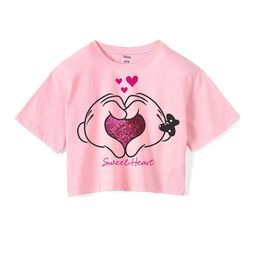 Wear Your Mind Girls Graphic Printed Pure Cotton T-shirt-picture-29