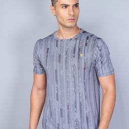 Technosport Men Jacquard Double Cool Slim Fit Sports Tshirt-image-76
