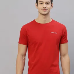 JUMP USA Round Neck Dry-Fit Pure Cotton T-shirt-picture-40