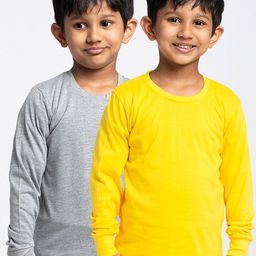 Friskers Boys Pack Of 2 Pure Cotton T-shirts-picture-24