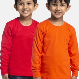 Friskers Boys Pack Of 2 Pure Cotton T-shirts-picture-9