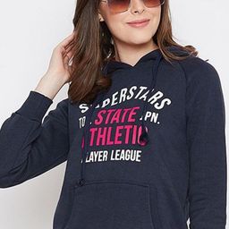 Austin wood Women Printed Hooded Sweatshirt-image-89